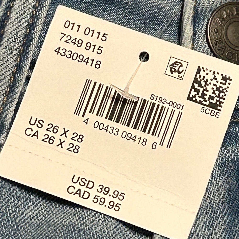 American Eagle Outfitters Light Blue Bootcut Jeans - Picture 8 of 8